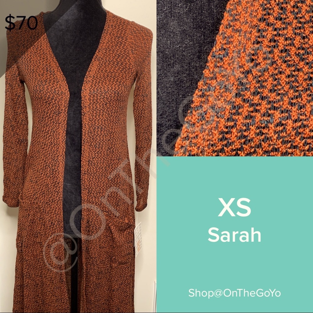 LLR Sarah Cardigan-full length, long sleeve, duster style cardigan